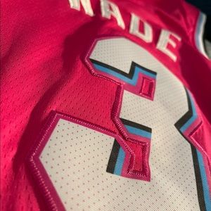 Dwayne Wade Miami Heat Pink City Jersey